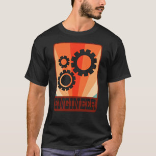 Camiseta Graduação de engenharia mecânica de Engenheiros