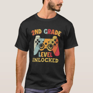 Camiseta Graduação De Jogador Desbloqueado De Nível De Segu