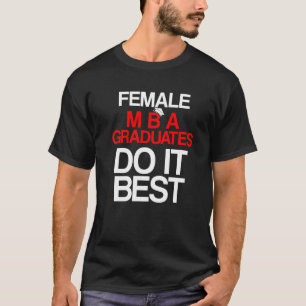 Camiseta Graduação de Mba para Estudantes de Negócios