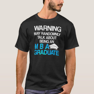 Camiseta Graduação de Mba para Estudantes de Negócios 8