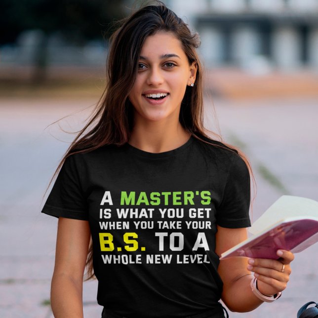 Camiseta Graduação de mestrado para Formando de Festa Engra (Criador carregado)