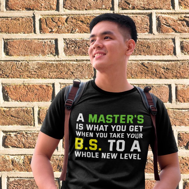 Camiseta Graduação de mestrado para Formando de Festa Engra (Criador carregado)