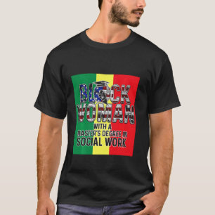 Camiseta Graduação de Mestrados de Sinalizador de Trabalho