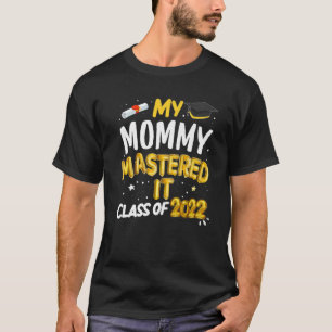 Camiseta Graduação De mestrados Minha Mamãe Gerou A Clas