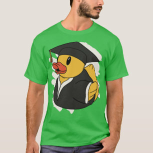 Camiseta Graduação de Pato Squeaky de Borracha de Formando