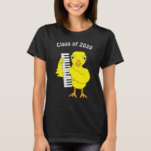 Camiseta Graduação de Pintinho Piano
