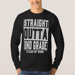 Camiseta Graduação de segundo grau Graduação de hetero fora