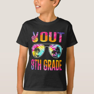 Camiseta Graduação De Tie Dye Fora Do 8º Ano No Último Dia