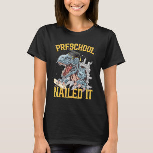 Camiseta Graduação Dinossauro Monstro da Pré-Escola de Cami