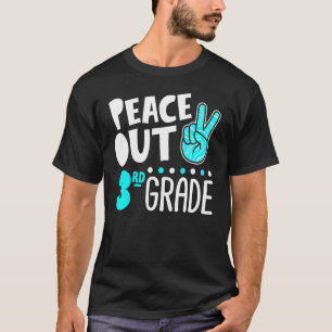 Camiseta Graduação do 3º ano do Peace Out na escola do últi