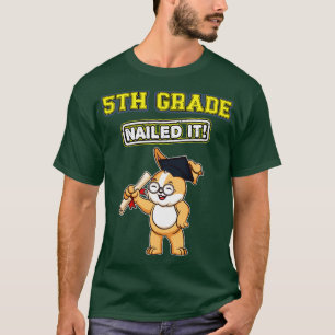 Camiseta Graduação do 5º ano no ensino médio de ti 8