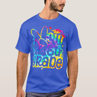 Camiseta Graduação Do 6 Da Peace Out No Dia Passado Da Esco
