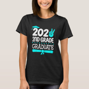 Camiseta Graduação Do Grau De segundo 2022 Peace Out Second