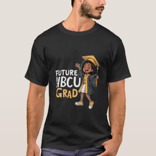 Camiseta Graduação do Histórico Preto do Formando HBCU Futu