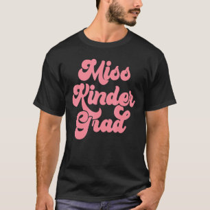 Camiseta Graduação do jardim de infância Srta. Kinder Forma