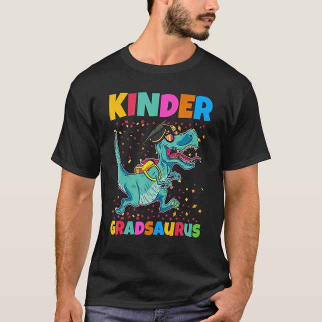 Camiseta Graduação do Kinder Gradsaurus (Frente)