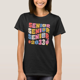Camiseta Graduação Do Mais velho Groovy 2033 De Volta À Cla