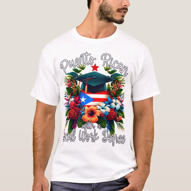 Camiseta Graduação do Trabalho Social em Porto Rico 2024 MS (Frente)