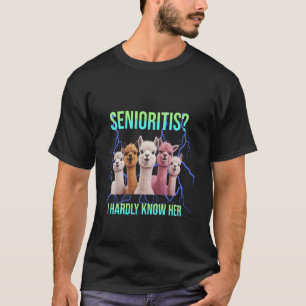 Camiseta Graduação dos Seniores da Turma de 2025 Senioritis