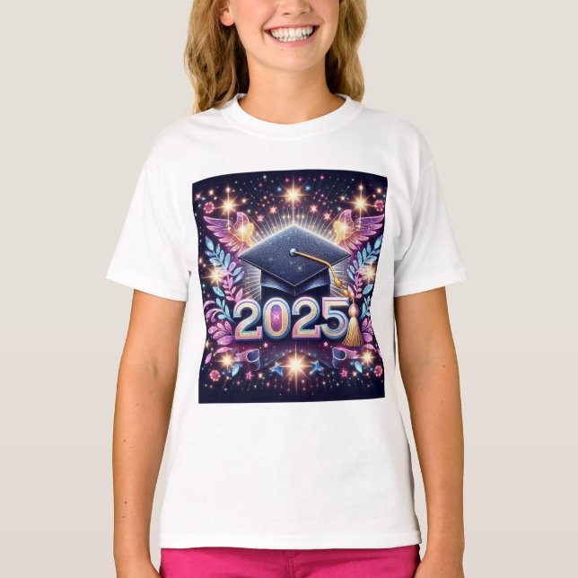 Camiseta Graduação Elegante 2025 (Frente)