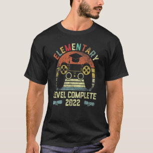 Camiseta Graduação elementar Vídeo completo do nível 2022 G