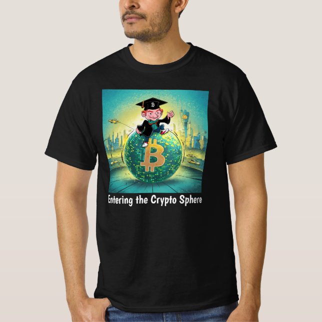 Camiseta Graduação em Bitmoney Preto (Frente)