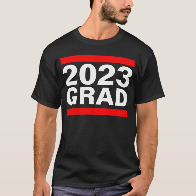 Camiseta Graduação em Bloco Legal, Vermelho Branco, Formand (Frente)