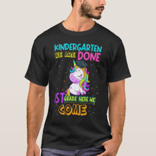 Camiseta Graduação em Kindergarten Unicórnio Mágico