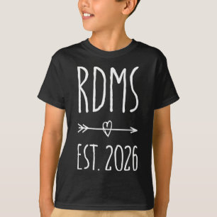 Camiseta Graduação em Sonografia Médica Diagnóstica Rdms 20