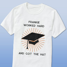 Camiseta Graduação Engraçada Personalizada