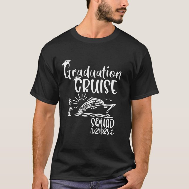 Camiseta Graduação - Esquadrão de férias 2025 - Família M (Frente)