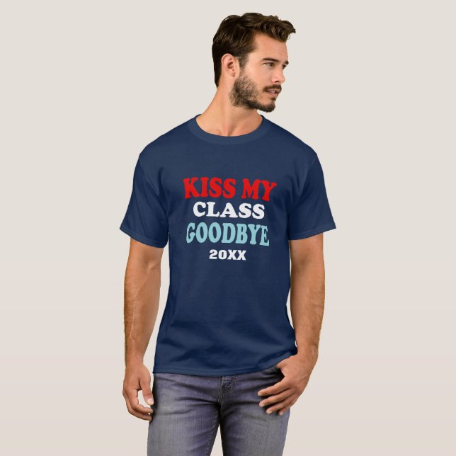 Camiseta Graduação Funny no ano Personalizável (Frente Completa)