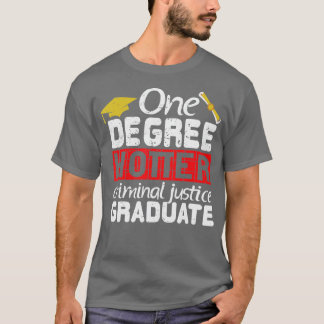 Camiseta Graduação Justiça Criminal Major Oferta de Formand