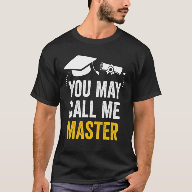 Camiseta Graduação Mestre 2022 Pode Me Chamar De Mast (Frente)