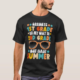 Camiseta Graduação no Grau 1rua Engraçado ao segundo Verão