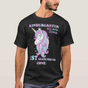 Camiseta Graduação no jardim de infância Grau Mágico Unicór
