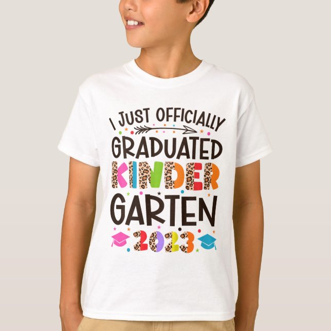 Camiseta Graduação Oficialmente Graduada no Jardim de Infân (Frente)