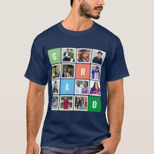 Camiseta Graduação Personalizada de Colagem de Fotos de For