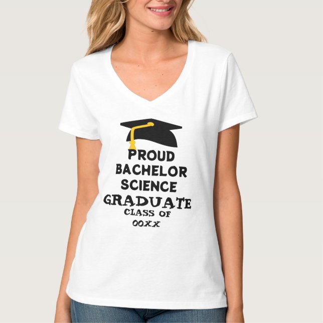 Camiseta Graduação personalizada dizendo (Frente)