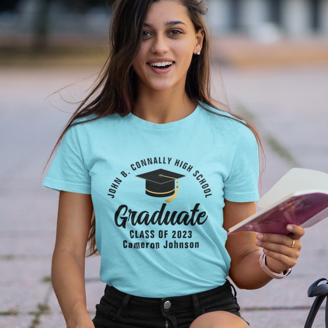 Camiseta Graduação Personalizada do Formando Azul do Céu Br (Criador carregado)