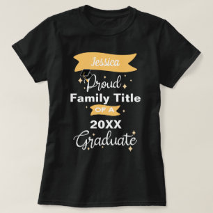 Camiseta graduação personalizada em 2021 com o nome Famí