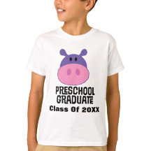 Graduação personalizada formando do pré-escolar