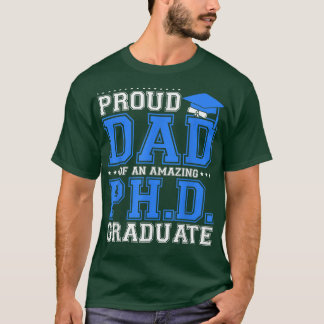 Camiseta Graduação PH de Dia de os pais de Formando de Pai