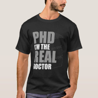 Camiseta Graduação Phd Grau de Doutorado Ertation Mestrado 