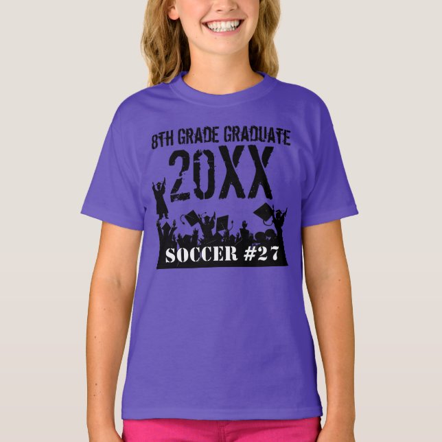 Camiseta Graduação Pré-Escolas Kindergarten 4º 6 de 5 (Frente)