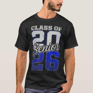 Camiseta Graduação Senior 2026 Meu Último Primeiro Dia De C
