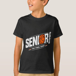 Camiseta Graduação Senior 2026 Turma De 2026 Basquete Gradu