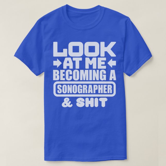 Camiseta Graduação Sonógrafa 1 (Frente do Design)
