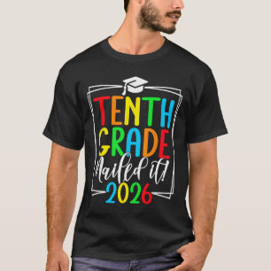 Camiseta Graduado da 10ª Série 2026 Graduado do 2º Ano