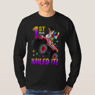 Camiseta Graduado De Caminhão Monstro Da Unicórn - Série 1r